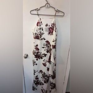 White Prom dress